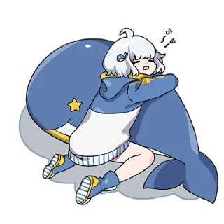 Стикер Морской клуб @nyasticks - 10