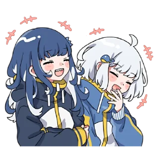 Стикер Морской клуб @nyasticks - 2