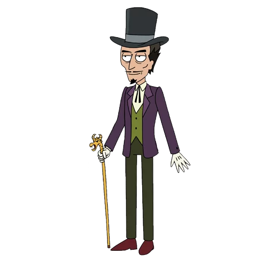 мультфильм шляпа одежда