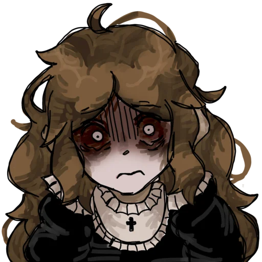 Стикер Мори гягра😼 - 1