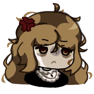 Стикер Мори гягра😼 - 2