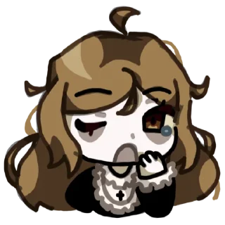 Стикер Мори гягра😼 - 0