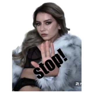 Стикер Moscow_Girl07 - 10