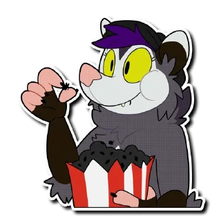 Sticker Moss V. Opossum - 0