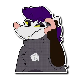 Sticker Moss V. Opossum - 11