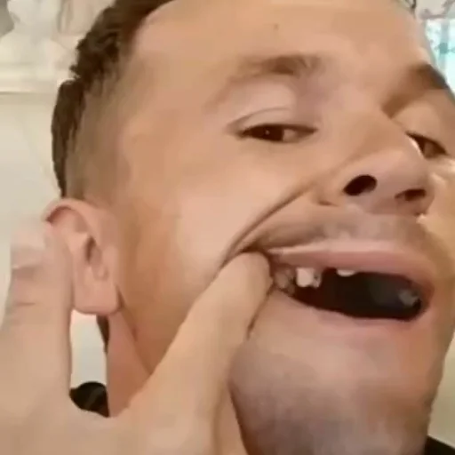 person human face cheek