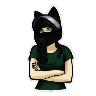 Стикер Motocat - 6