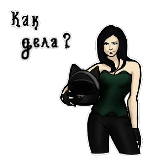 Стикер Motocat @stickersb2b - 2