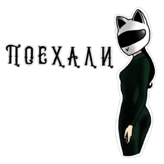 Стикер Motocat @stickersb2b - 10