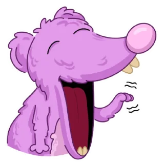 Стикер Мыша FLUFFY (@irina_fluffy) - 9