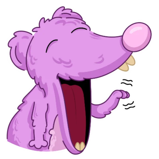 Sticker MouseFluffy - 1