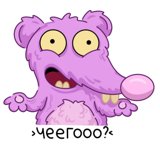 Sticker MouseFluffy - 1