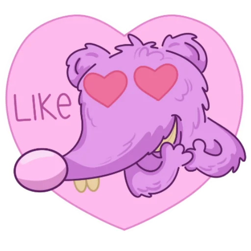 Sticker MouseFluffy - 1