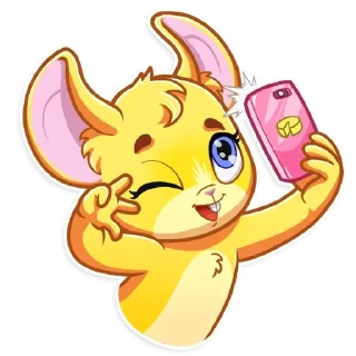 Стикер Мышарик - 7