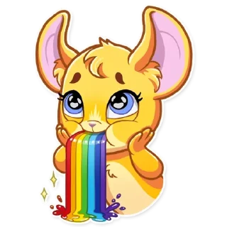 Стикер Мышарик - 10