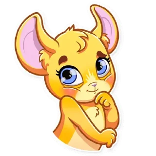 Стикер Мышарик - 9