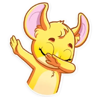 Стикер Мышарик - 2