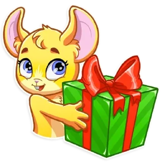 Стикер Мышарик - 5