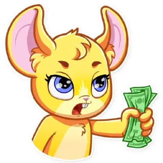 Стикер Мышарик - 0