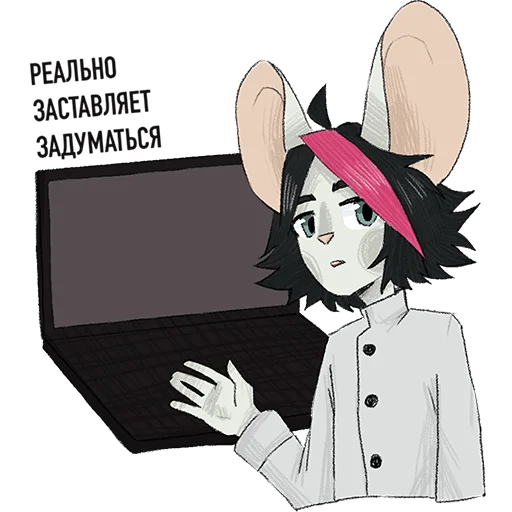 Sticker Mousedima - 1