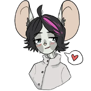 Стикер Мышь Дима |Mouse Dima @dimon_p_info & @archirai_stuff - 9