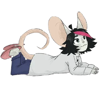 Стикер Мышь Дима |Mouse Dima @dimon_p_info & @archirai_stuff - 7