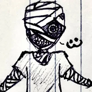 Стикер Mouthwashing // @Lerk4d - 4