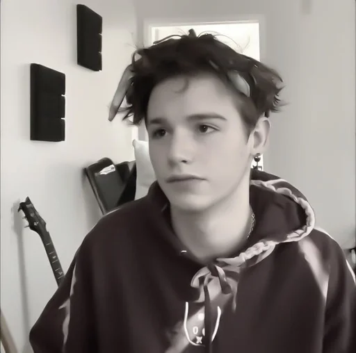 person human face wall