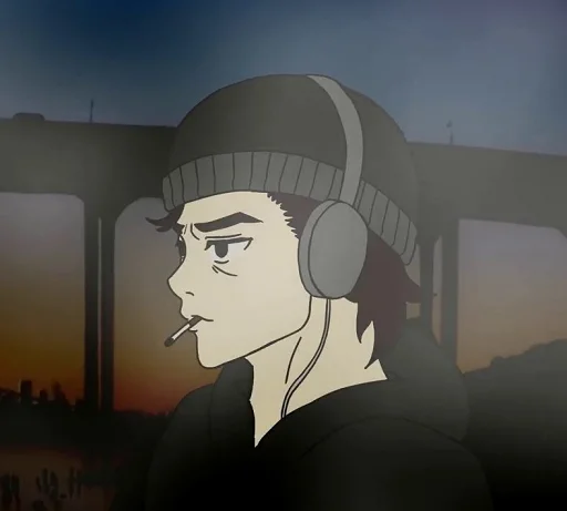 человеческое лицо аниме мультфильм