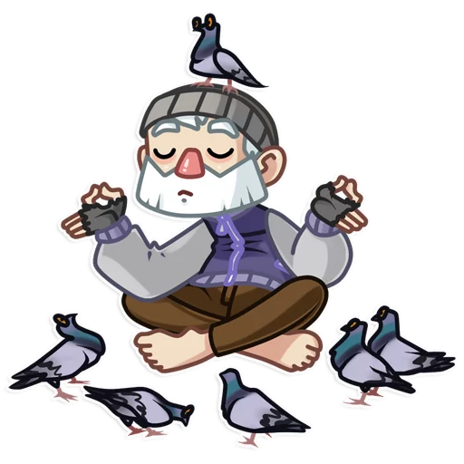 Стикер Mr. Hobo - 8