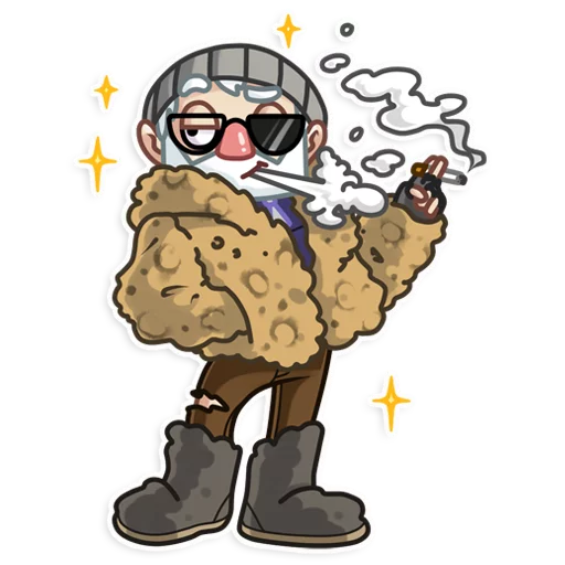 Стикер Mr. Hobo - 1