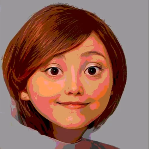 painting drawing human face