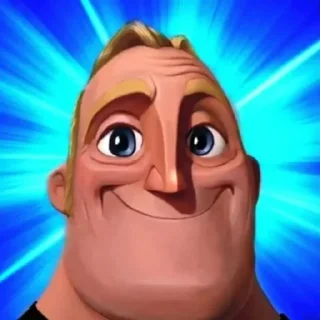 Стикер Mr.Incredible being canny to uncanny - 7