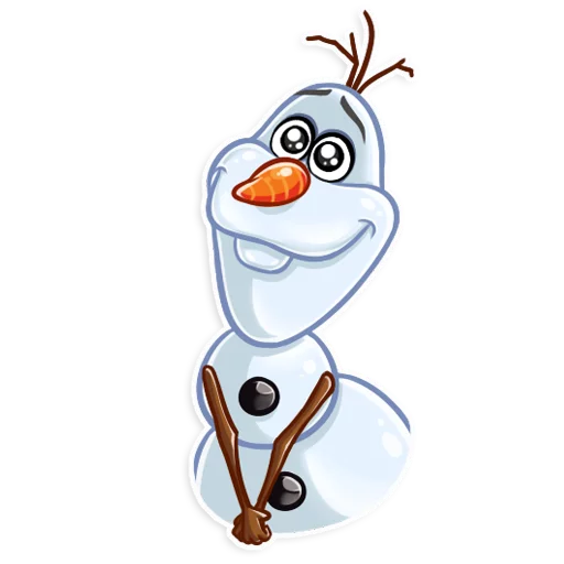 cartoon clipart snowman