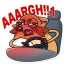 Стикер Mr. Raccoon - 4