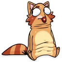 Стикер Mr. Raccoon - 5