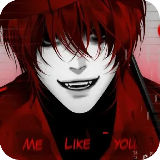 Sticker Mr.Scarletella / stickers for: @Sshwxw / homiciphe - 2