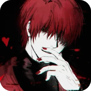 Sticker Mr.Scarletella / stickers for: @Sshwxw / homiciphe - 9