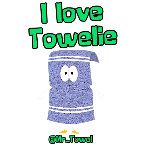Стикер MrTowelStickerPackbyKRAKEN - 1
