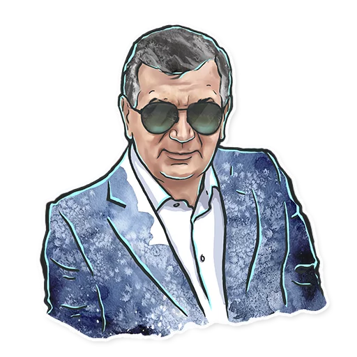 Sticker Mr.President - 8