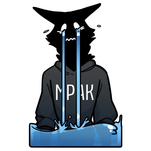Sticker МРАК (by @sledupo) | Автор: @wiarg89 - 4