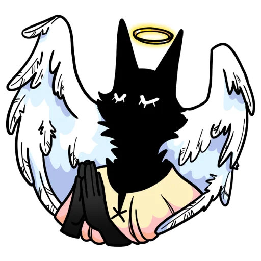 Sticker МРАК (by @sledupo) | Автор: @wiarg89 - 2