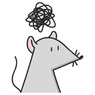 Стикер Мистер Мышь @aanroo - 4