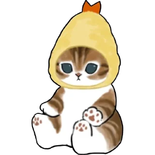 Стикер Mofusandcats - 7