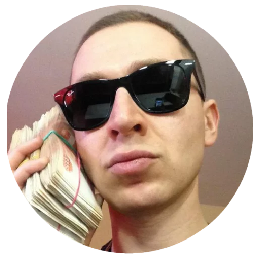 accessory human face goggles