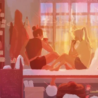 Sticker MuQinglubimka - 3