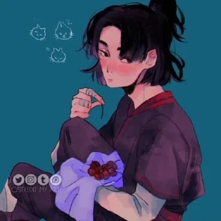 Sticker MuQinglubimka - 9