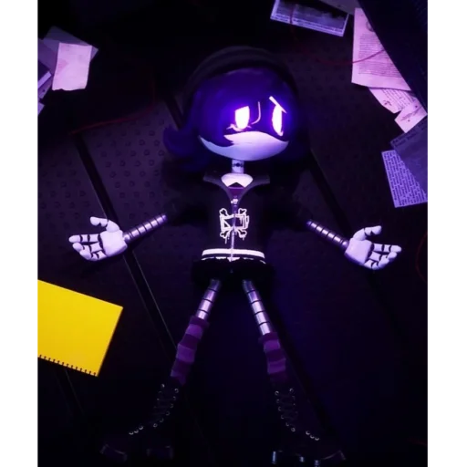 violet tripod purple