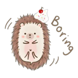 Sticker Muffin The Hedgehog (FULL) [ENG] @WSZB_Stickers - 3