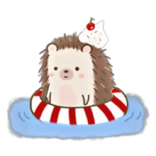 Sticker Muffin The Hedgehog (FULL) [ENG] @WSZB_Stickers - 8